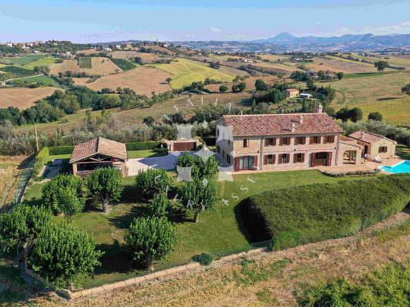 Country House Barbara Ancona Marche Panorama Pool