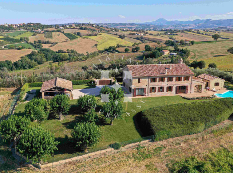 Country House Barbara Ancona Marche Panorama Pool