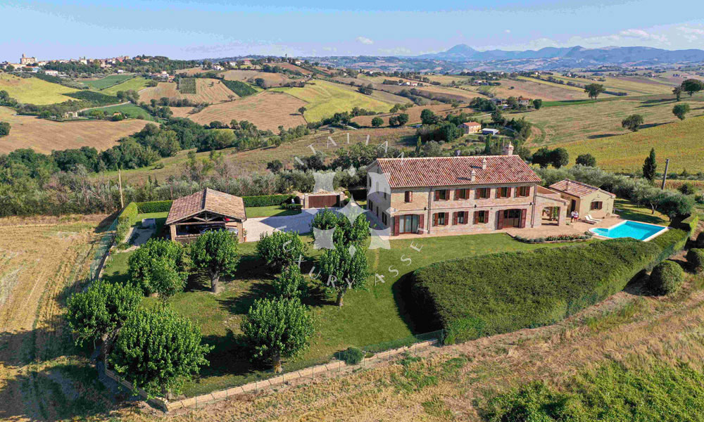 Country House Barbara Ancona Marche Panorama Pool