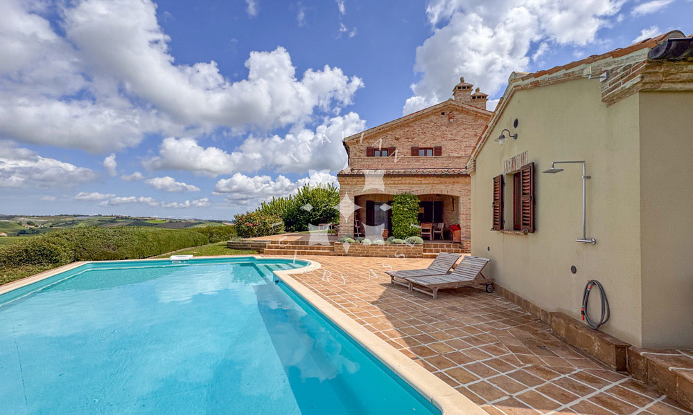 Country House Barbara Ancona Marche Panorama Pool