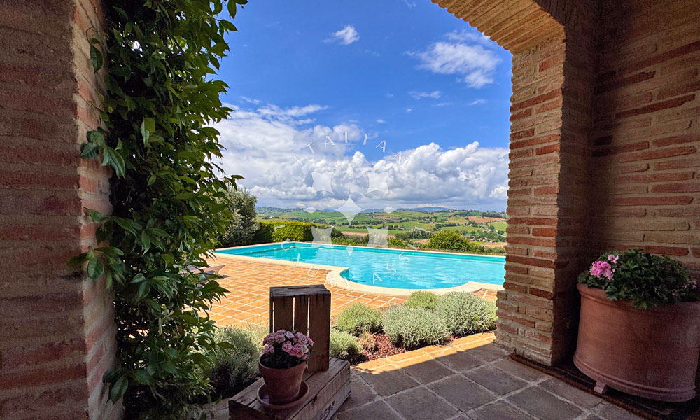 Country House Barbara Ancona Marche Panorama Pool