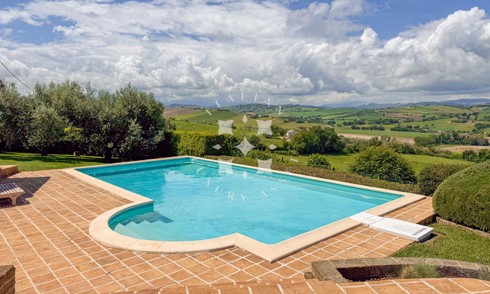 Country House Barbara Ancona Marche Panorama Pool
