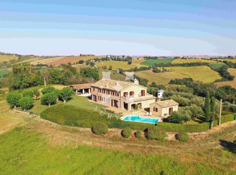 Country House Barbara Ancona Marche Panorama Pool