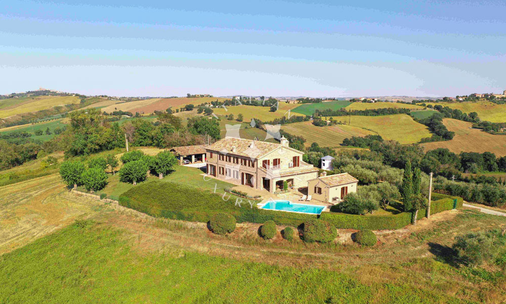 Country House Barbara Ancona Marche Panorama Pool
