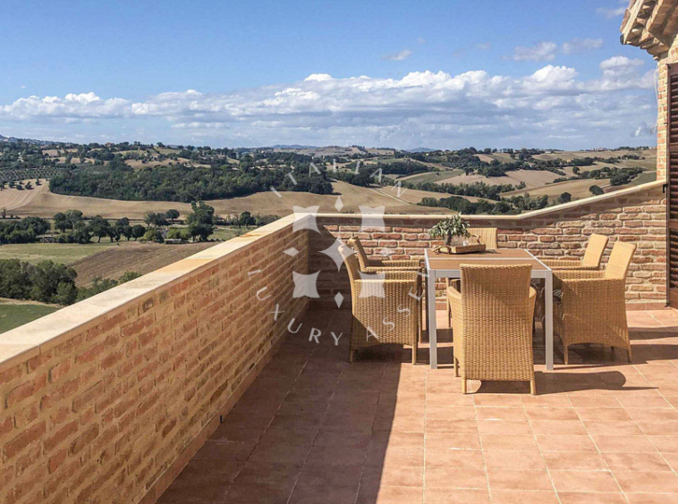 Country House Barbara Ancona Marche Panorama Pool