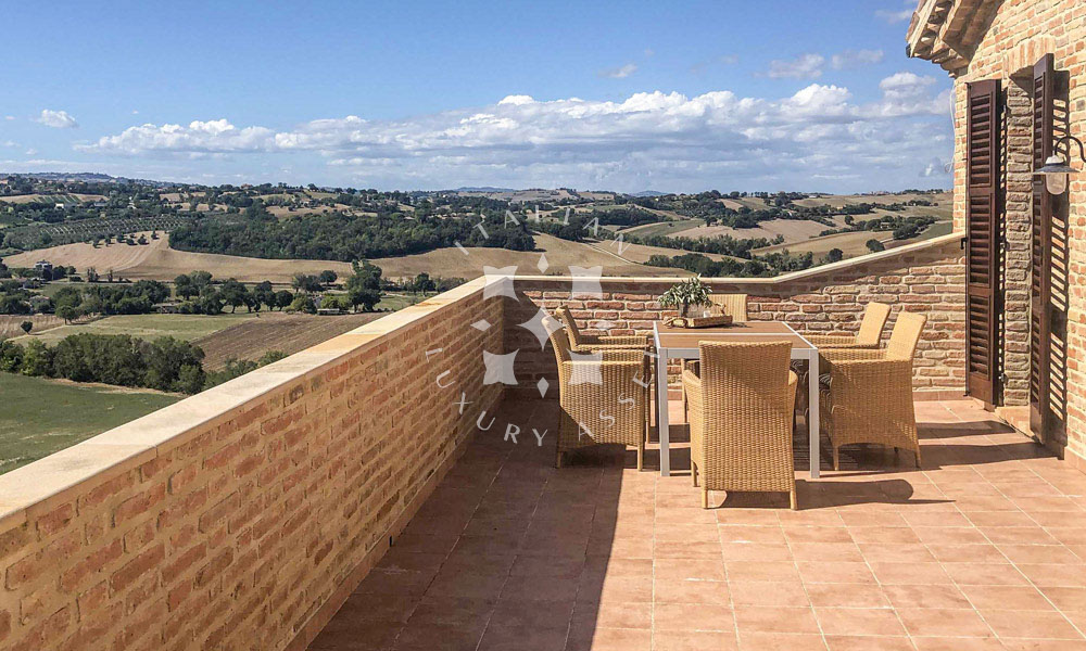 Country House Barbara Ancona Marche Panorama Pool