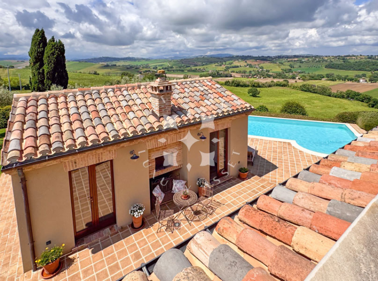 Country House Barbara Ancona Marche Panorama Pool
