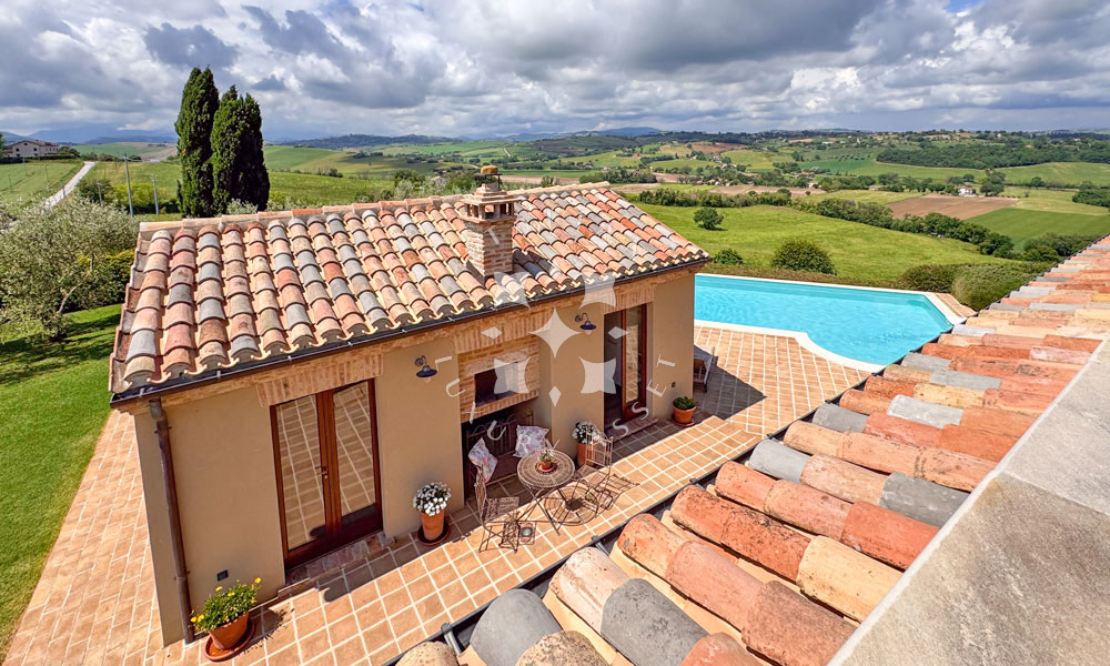 Country House Barbara Ancona Marche Panorama Pool