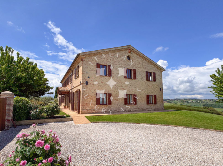 Country House Barbara Ancona Marche Panorama Pool