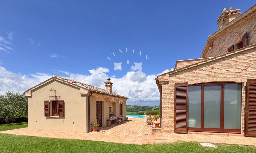 Country House Barbara Ancona Marche Panorama Pool