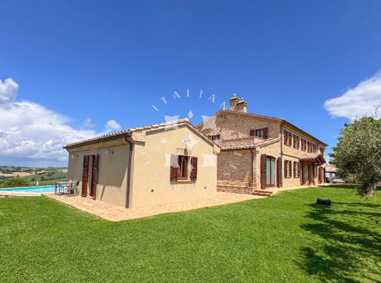 Country House Barbara Ancona Marche Panorama Pool