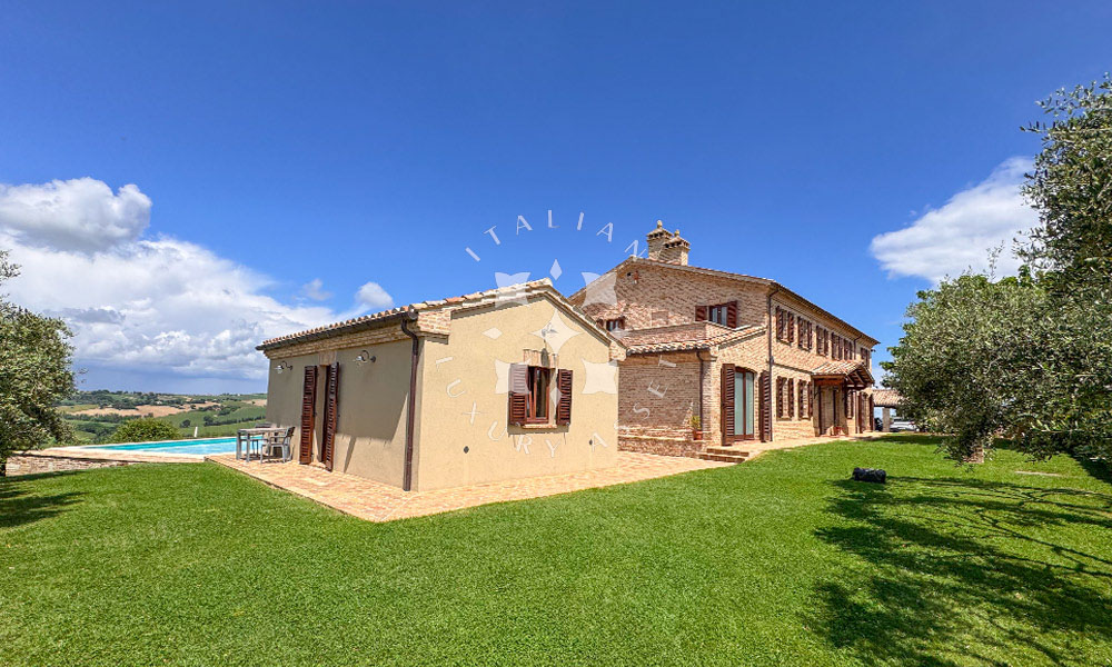 Country House Barbara Ancona Marche Panorama Pool