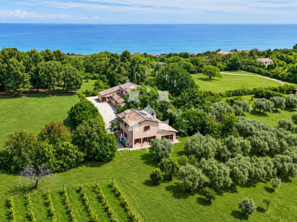 Villa Fano Marche Italy Seaview Panorama