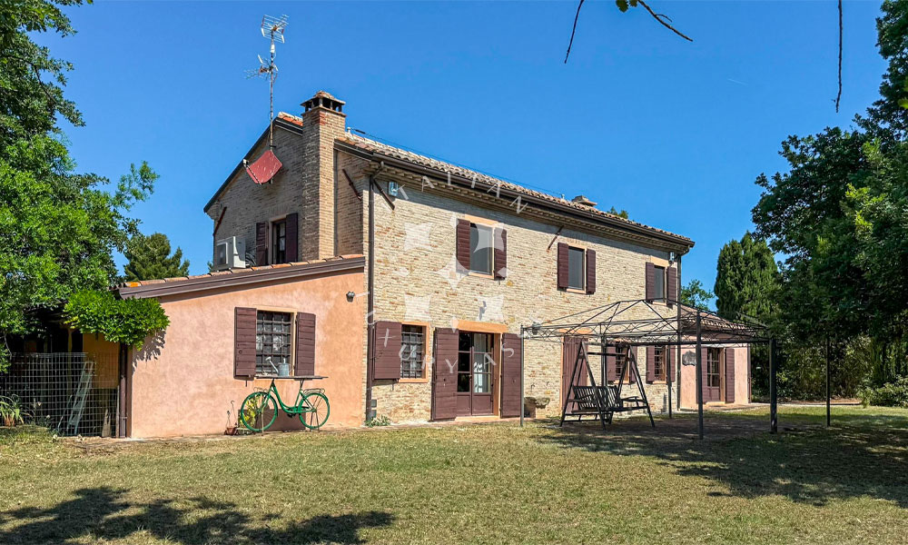 Villa Fano Marche Italy Seaview Panorama