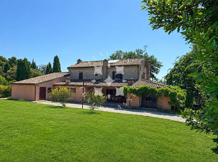 Villa Fano Marche Italy Seaview Panorama