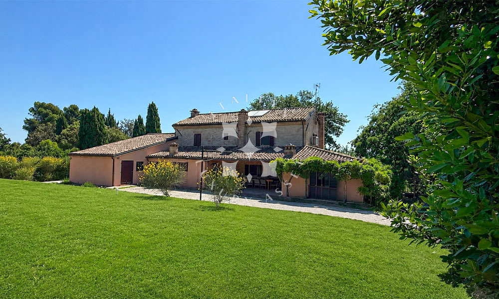 Villa Fano Marche Italy Seaview Panorama
