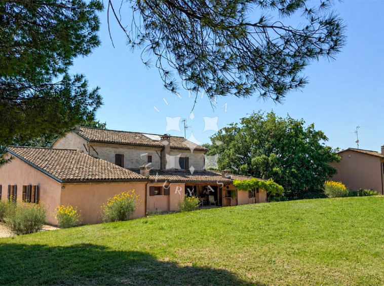 Villa Fano Marche Italy Seaview Panorama