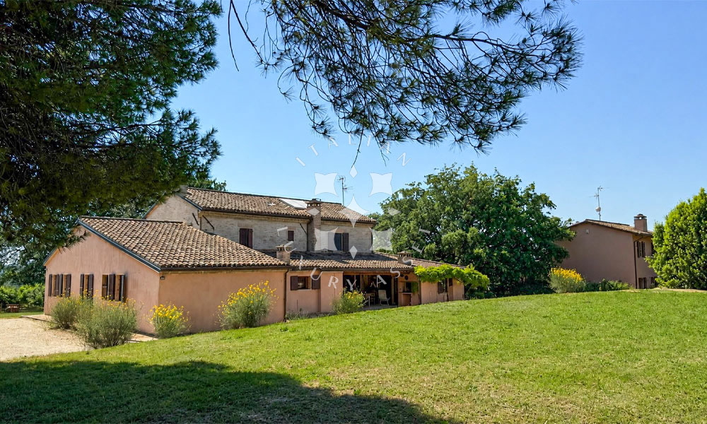 Villa Fano Marche Italy Seaview Panorama