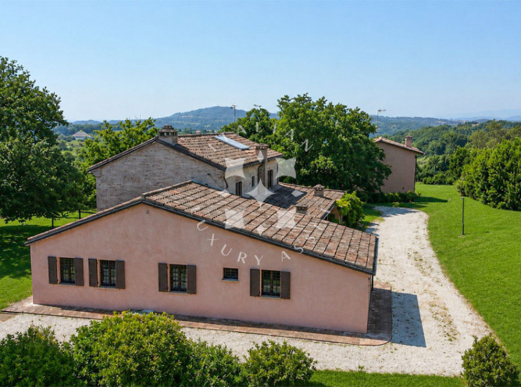 Villa Fano Marche Italy Seaview Panorama