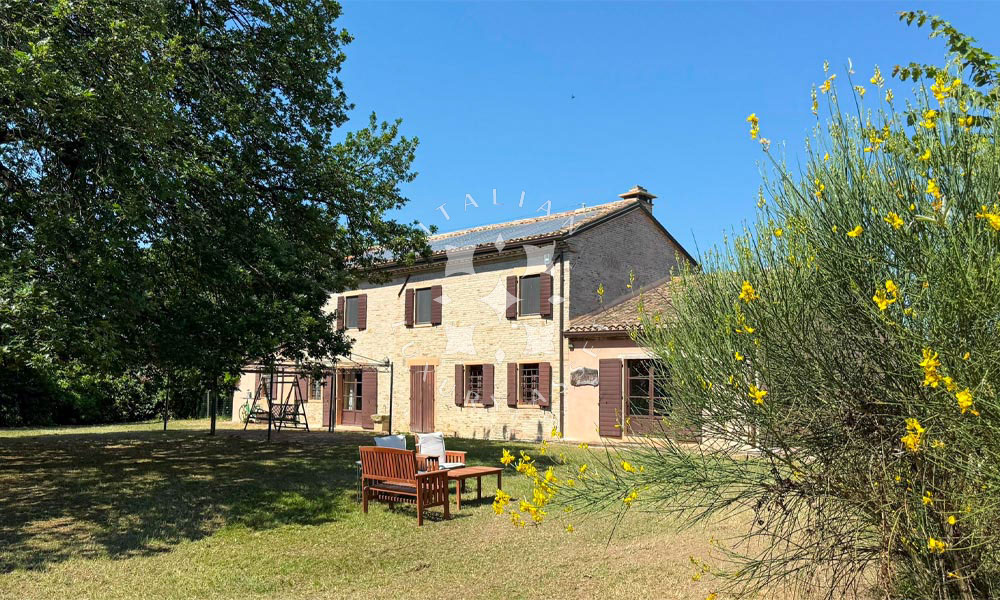 Villa Fano Marche Italy Seaview Panorama