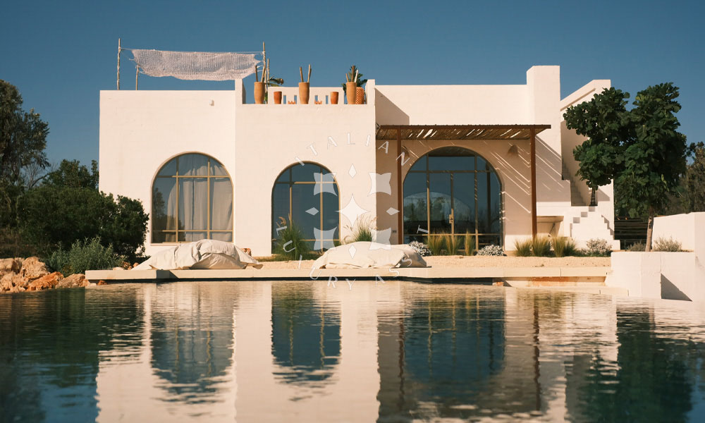 Villa Salve Lecce Salento Puglia Italy Pool Panorama