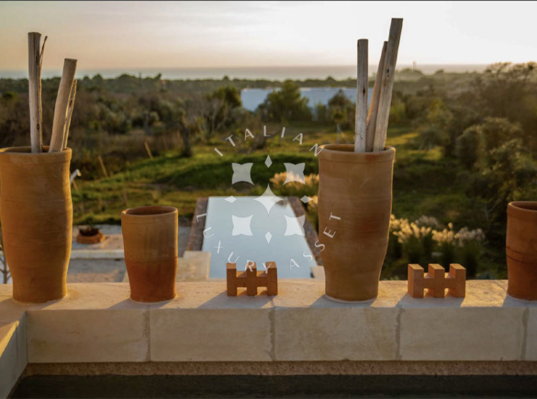 Villa Salve Lecce Salento Puglia Italy Pool Panorama