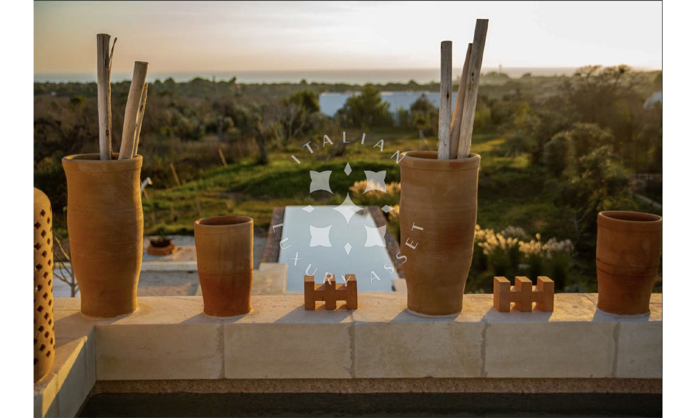 Villa Salve Lecce Salento Puglia Italy Pool Panorama