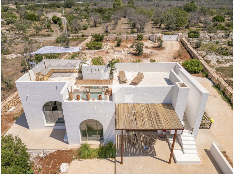 Villa Salve Lecce Salento Puglia Italy Pool Panorama