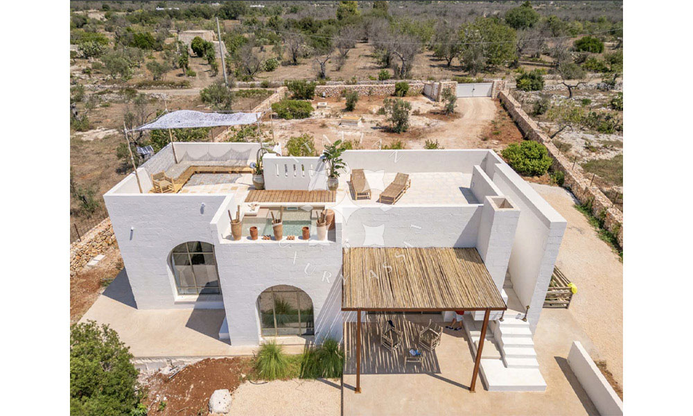 Villa Salve Lecce Salento Puglia Italy Pool Panorama
