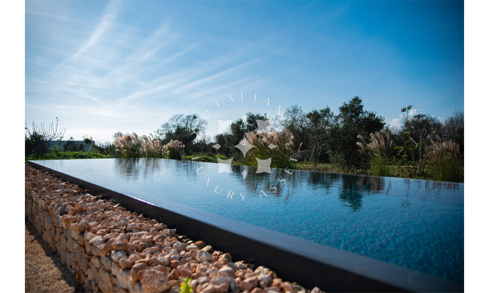 Villa Salve Lecce Salento Puglia Italy Pool Panorama