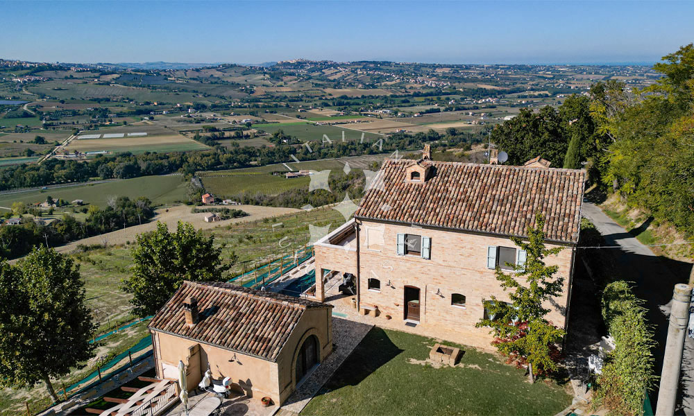 Country House Fermo Marche Panorama Dependance