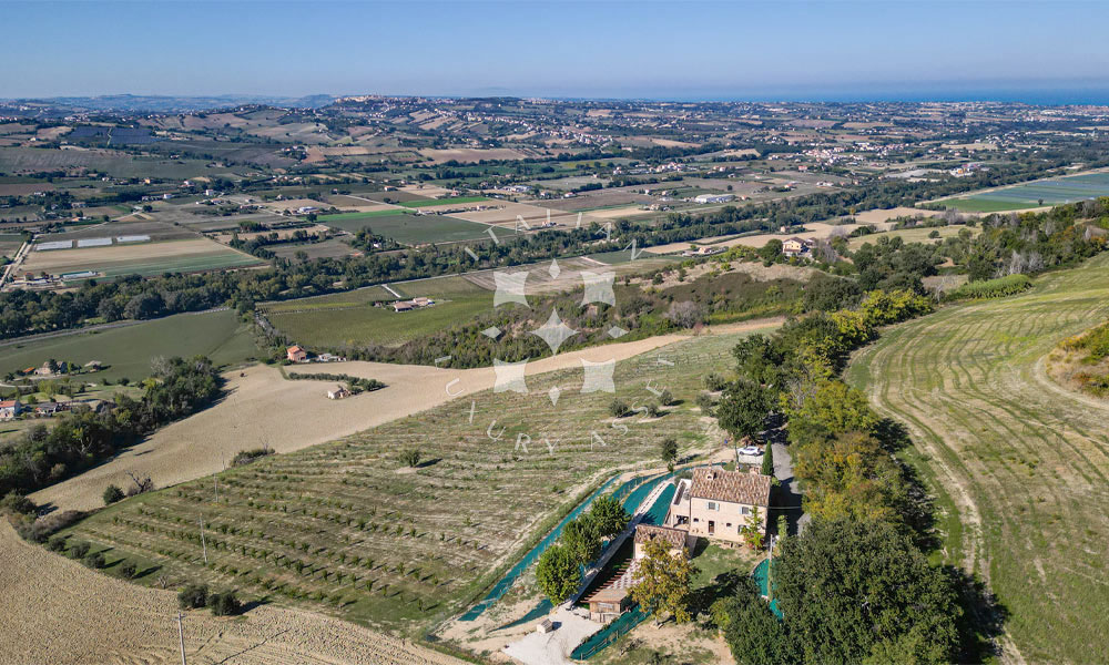 Country House Fermo Marche Panorama Dependance