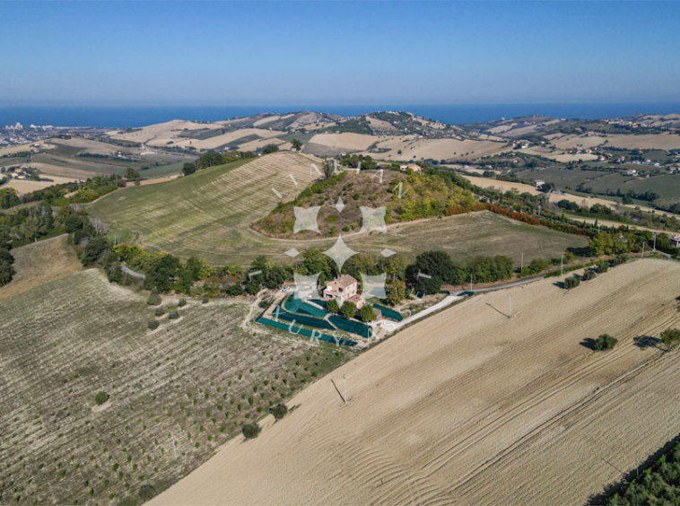 Country House Fermo Marche Panorama Dependance