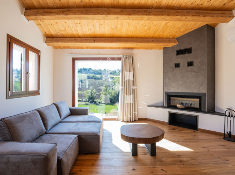 Country House Mogliano Marche Pool Panorama