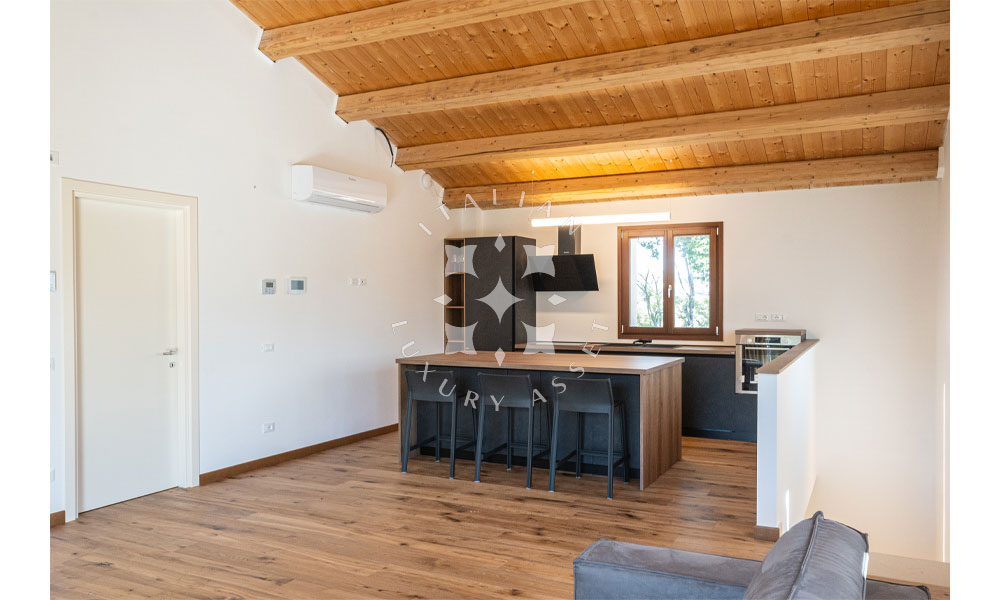Country House Mogliano Marche Pool Panorama